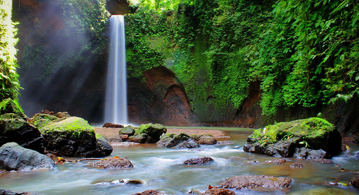 TIBUMANA WATERFALLS –