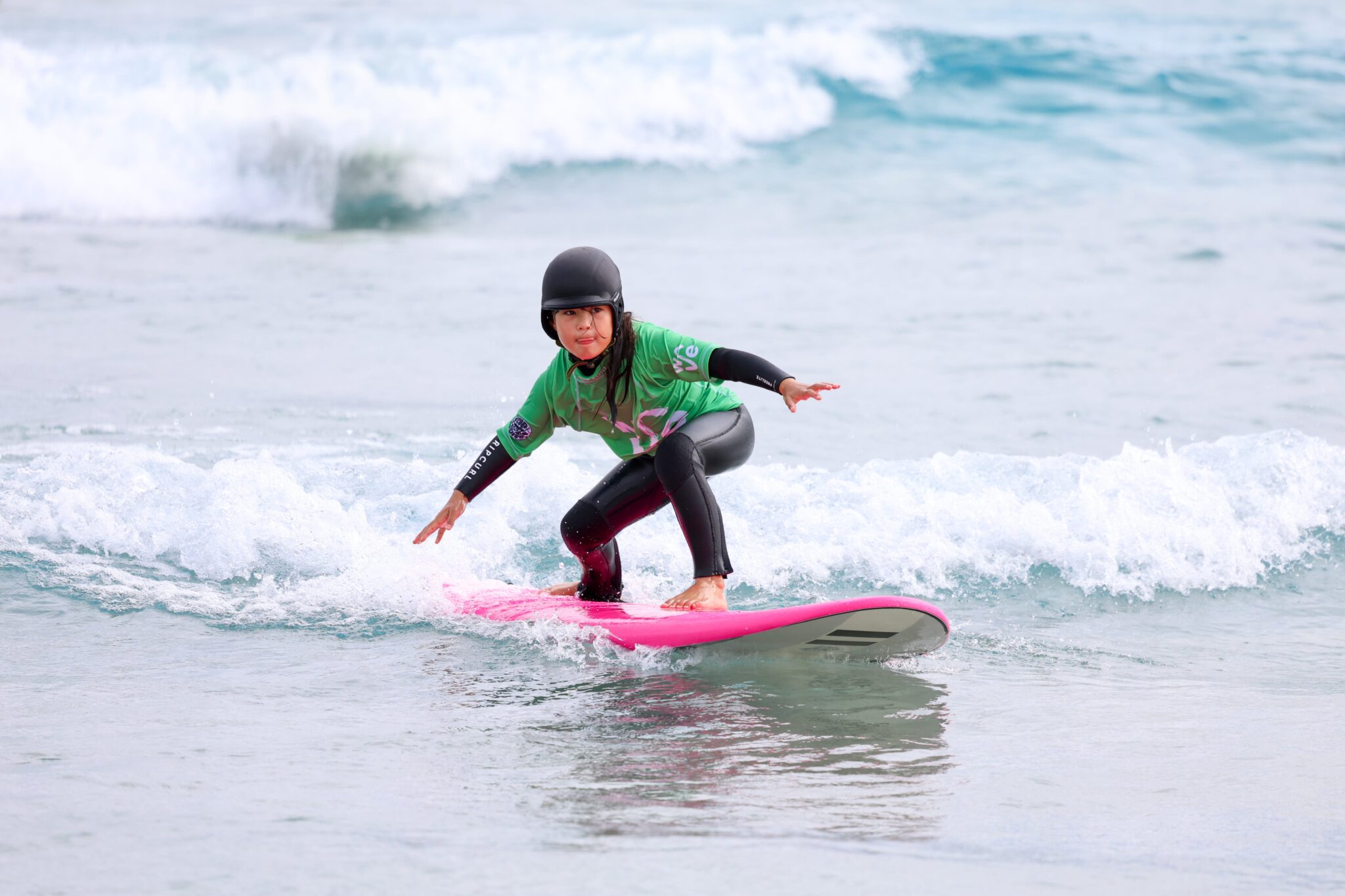 Surfing Little Ripper
